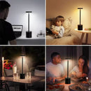 Luminária de Mesa LED Touch Recarregável USB com 3 Tons de Luz