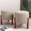 Puff Banqueta Linho Premium Elegante e Conforto