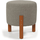 Puff Banqueta Linho Premium Elegante e Conforto